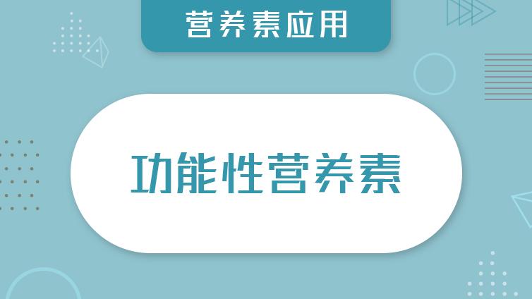 功能性营养素介绍